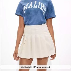 American Eagle High-Waisted Pleated Tennis Skirt